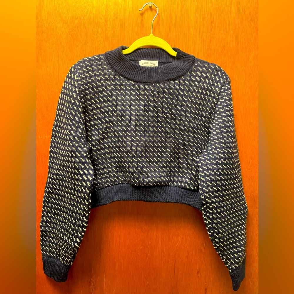 Urban renewal vintage crop sweater